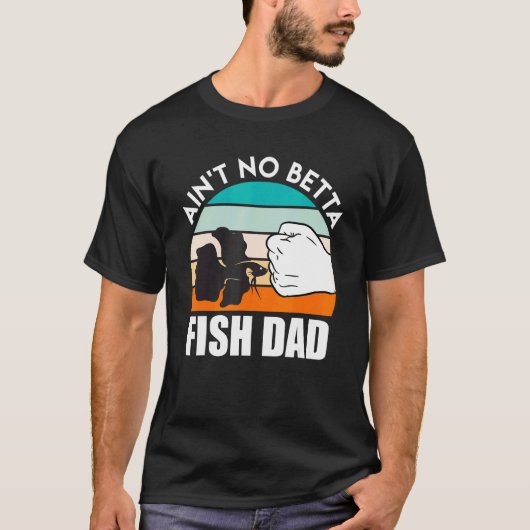 Fisch Papa Betta Fisch T-Shirt (Vorderseite)