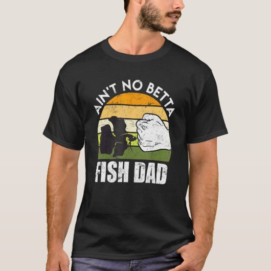 Fisch Papa Betta Fisch T-Shirt (Vorderseite)