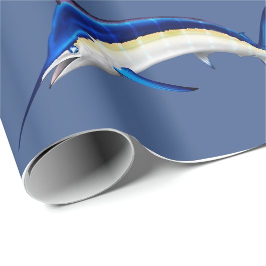 Fisch-Papier Geschenkpapier (Rolleneckpunkt)