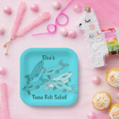 Fisch Pappteller (Party)