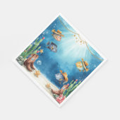 Fisch-Party-Texas-thematisierte Serviette (Ecke)