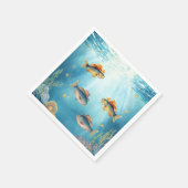 Fisch-Party-Texas-themen-Serviette Serviette (Ecke)