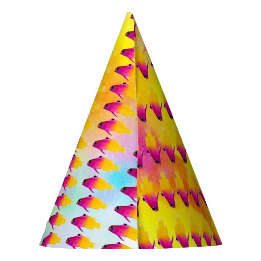 Fisch Partyhütchen (Rückseite)