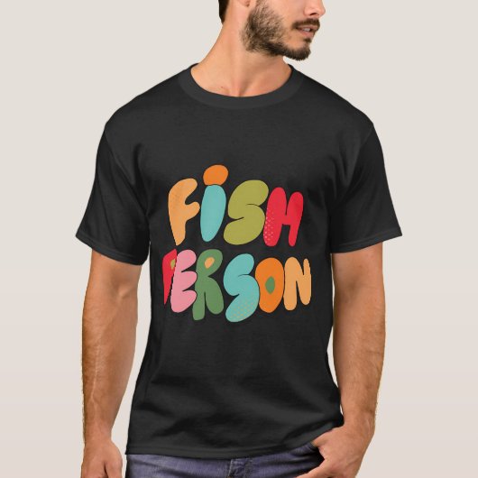 Fisch-Person (Version A) T-Shirt (Vorderseite)