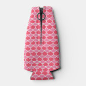 Fisch Pink Scales Muster-28543 Flaschenkühler (Rückseite)