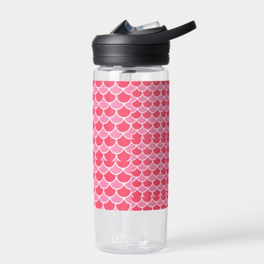 Fisch Pink Scales Muster-28543 Trinkflasche (Links)