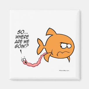 Fisch-Pooh-Quadratzmagnete Magnet