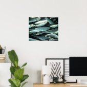 Fisch Poster (Heimbüro)