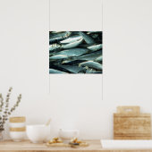 Fisch Poster (Küche)
