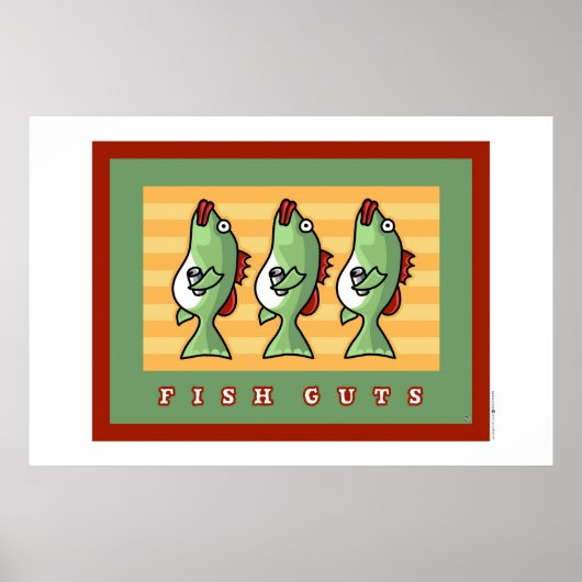 Fisch Poster (Vorne)