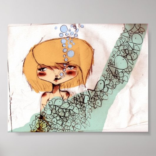 Fisch Poster (Vorne)