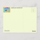 Fisch Postkarte (Rückseite)