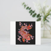 Fisch Postkarte (Stehend Vorderseite)