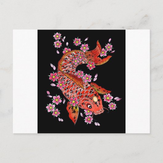 Fisch Postkarte (Vorderseite)