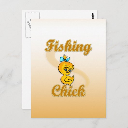Fisch Postkarte (Vorne/Hinten)