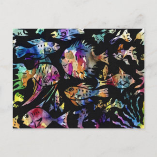 Fisch Postkarte
