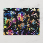 Fisch Postkarte (Vorderseite)