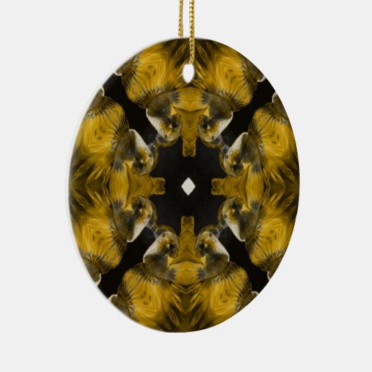 Fisch Psychedelische Künste Keramik Ornament (Rechts)