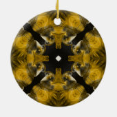 Fisch Psychedelische Künste Keramik Ornament (Hinten)