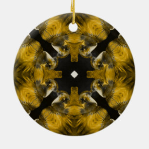 Fisch Psychedelische Künste Keramik Ornament