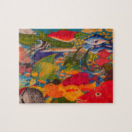 Fisch-Puzzlespiel Puzzle