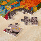 Fisch-Puzzlespiel Puzzle (Seite)