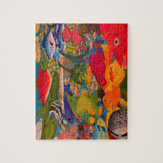 Fisch-Puzzlespiel Puzzle (Vertikal)