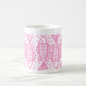 Fisch - rosa kaffeetasse (Mittel)