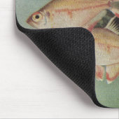 Fisch - Rosy Tetra - Hyphessobrycon rosaceus Mousepad (Ecke)