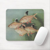 Fisch - Rosy Tetra - Hyphessobrycon rosaceus Mousepad (Mit Mouse)