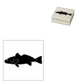 Fisch/Rotbarsch Gummistempel (Stempel)
