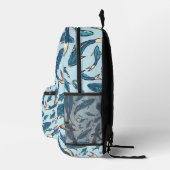 Fisch-Rucksack Bedruckter Rucksack (Rechts)