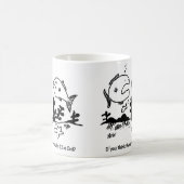 Fisch sagt: "Glauben Sie, dass es wirklich einen K Kaffeetasse (Mittel)