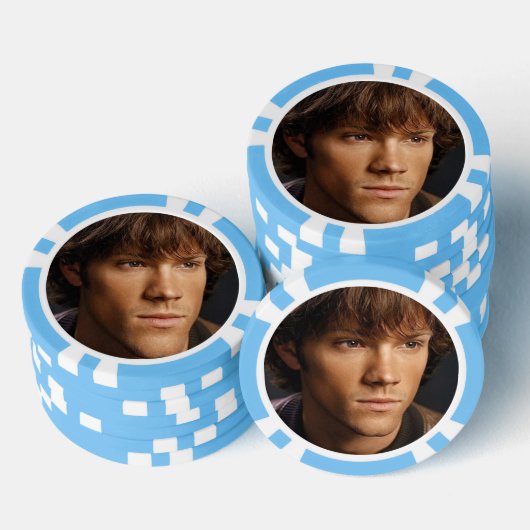 Fisch Sam Winchester Pokerchips (Stapel)