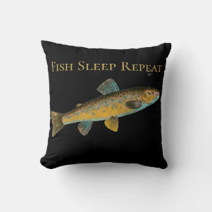 Fisch Schlafen Wiederholen Fischers Männerhöhle De Kissen