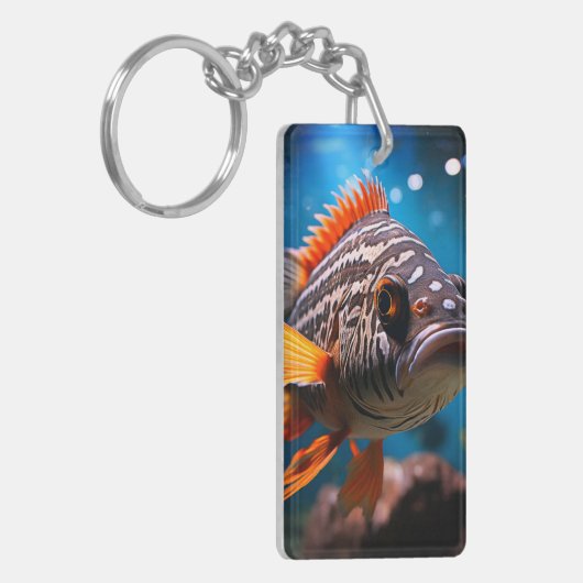 Fisch Schlüsselanhänger (Vorderseite links)
