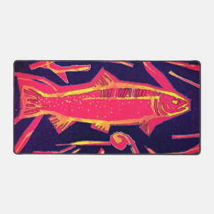 Fisch Schreibtischunterlage