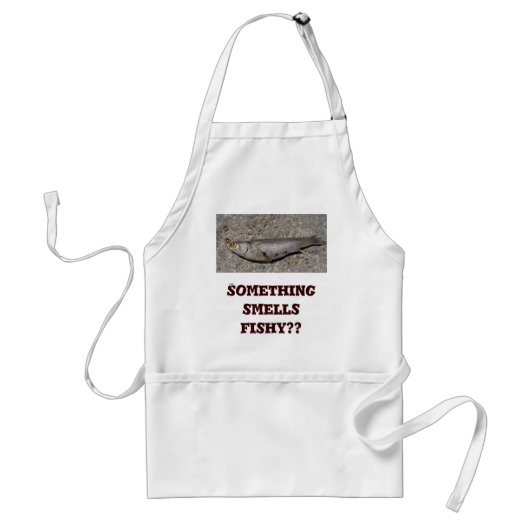 Fisch-Schürze: Etwas riecht? fischartig? Schürze (Vorne)