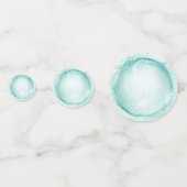 Fisch-Schüssel Confetti Konfetti (Rückseiten)