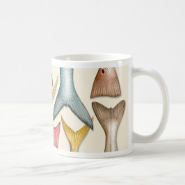 Fisch-Schwanz-Tasse Kaffeetasse