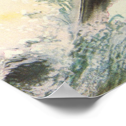 Fisch - Schwarzer Marlin und Mako Shark Poster (Ecke)