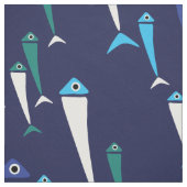 Fisch-Schwimmen im sehengewebe Stoff (Muster)
