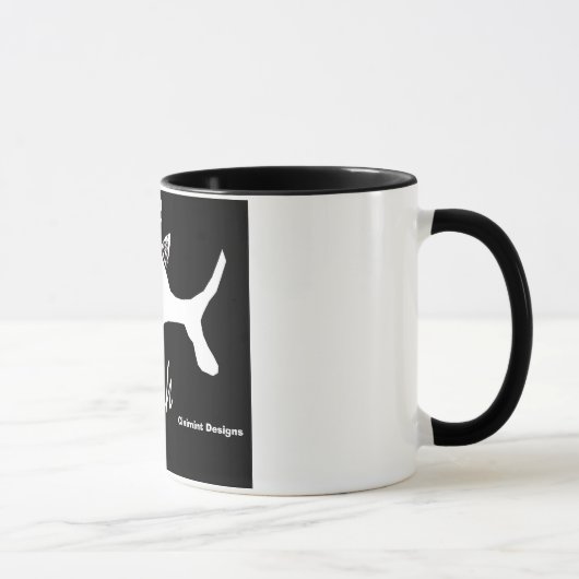 fisch sechs, Cinimint Entwürfe Tasse (Rechts)