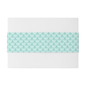 Fisch-Skala-Muster Einladungsbanderole (Rückseitenbeispiel)