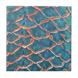 Fisch-Skalen Fliese