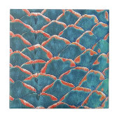 "Fisch-Skalen " Fliese (Vorderseite)