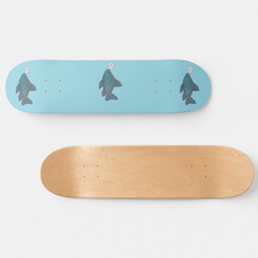 Fisch Skateboard (Horizontal)