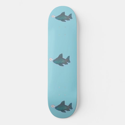 Fisch Skateboard (Vorderseite)