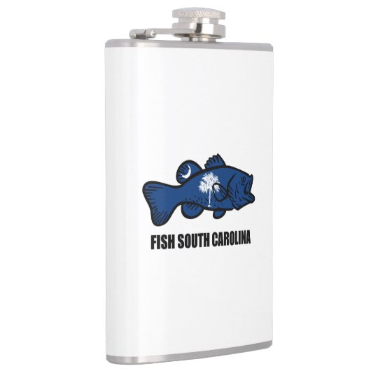 Fisch South Carolina Flachmann (Rechts)