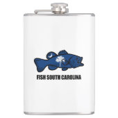 Fisch South Carolina Flachmann (Vorderseite)